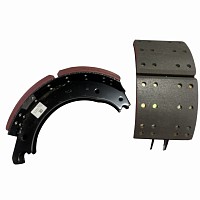 Тормозные колодки 420x180 комплект 2шт с накладками + ремкомплект ROR TE/Q 06/1991> WWI | ТопДизель