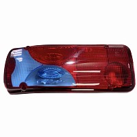 Фонарь задний левый многосекционный с подсветкой номера с каплей MAN TGA/TGX Mars Tech | ТопДизель