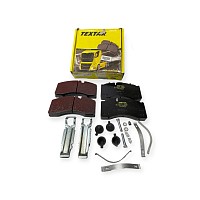 Колодки дисковые (210.8x108x30) с ремонтным комплектом BPW, Krine, Kogel, Schmitz, Knorr, Mercedes-Benz, Saf Textar | ТопДизель