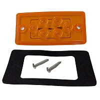 Фонарь автопоезда желтый LED Freightliner Vendor | ТопДизель