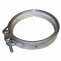 Хомут глушителя к турбине неравейка Volvo FH12/16, DAF F65/75/85/95/105CF/XF Dinex | ТопДизель