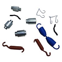 Ремкомплект задних тормозных колодок Rock 4707/4515/4718 WWI | ТопДизель