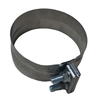 Хомут глушителя оцинкованный 5 дюймов DT | ТопДизель