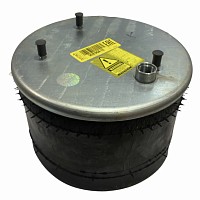 Пневмоподушка со стаканом 3 шп. M10 1 отв-шт. M16 смещ. 28 поршень стальной 1 отв. M22 DAF Turtech | ТопДизель