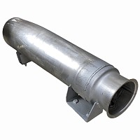 Труба глушителя от турбины до трубы 1-изг. 45гр. с кронштейном Volvo VNL Dinex | ТопДизель