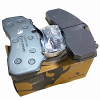 Колодки дисковые !с р/к 247x107x30/9 отв под дат5мм\BUS MB Actros/Setra/SMB/SAF	FOMAR | ТопДизель