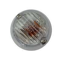 Повторитель указателя поворота правый/левый круглый белый универсальный MAN TGA Depo | ТопДизель