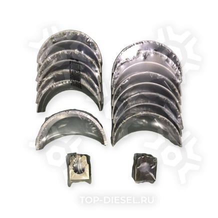 M3801260 Комплект вкладышей коренных коленвала Cummins N14 MCBEE купить рис.2