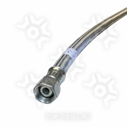 5320350606020 Шланг тормозной L=600мм гайка плюс штуцер КамАЗ купить рис.2