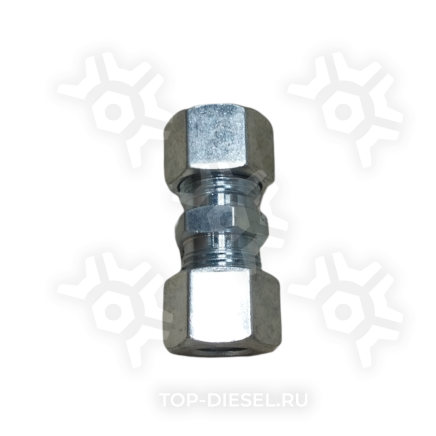 07600300 Соединитель 12мм металл с гайкой Peters купить