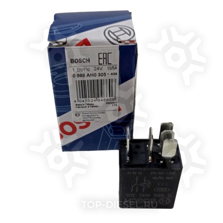 0986AH0305 Реле 5 контактов 24V Bosch купить рис.3