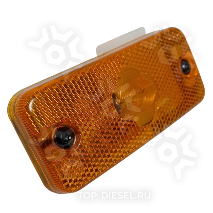 5511405NAE Фонарь габаритный желтый прямоугольный Daf Iveco Renault Volvo Depo купить рис.2