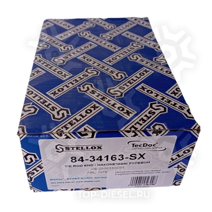 8434163SX Наконечник рулевой тяги правый Freightliner/International/Volvo VNL Stellox купить