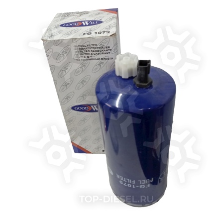 FG1079 Фильтр топливный тонкой очистки ISX, QSX 15 с краником Goodwill купить рис.3