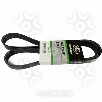 8PK1538ES Ремень 8PK1535 Cummins Volvo FH/FH12/FH16/FH II Gates купить рис.2