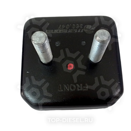 360047 Подушка радиатора передняя с шпильками Freightliner Freightliner Mansons купить рис.2