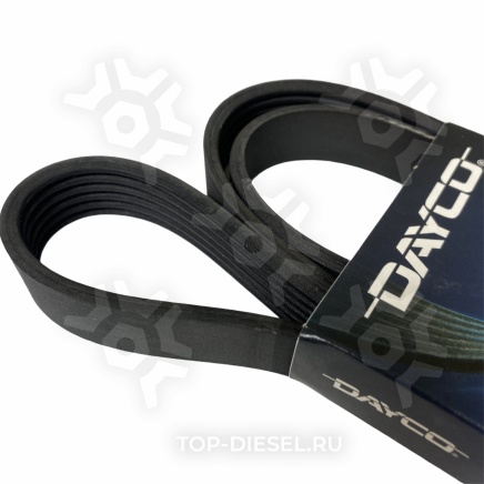 6PK1740 Ремень поликлиновой генератор кондиционер 6PK1740 Cummins ISX Freightliner Dayco купить рис.3