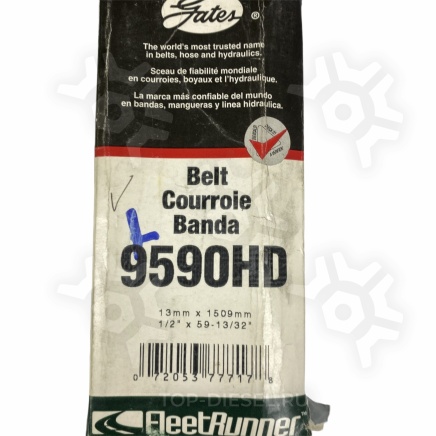 9590HD Ремень клиновой привода кондиционера Volvo VNL Detroit Diesel 13AV1525 Gates купить